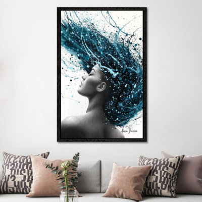 Her Ocean by Ashvin Harrison - Gallery-Wrapped Canvas Giclée on Canvas