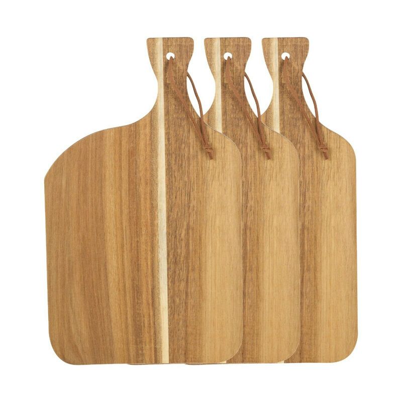 3Xwooden Chopping Board Plank