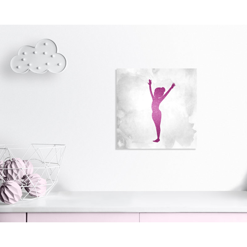 Gymnastique 2, H 24 po x l 24 po x P 1,5 po, Toile