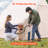 Inflatable Tent for Camping 3-5 Person Glamping Tent with Pump Easy Set up