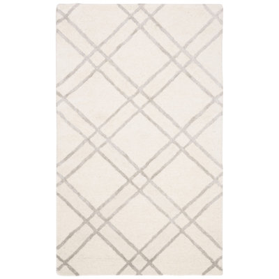 Milroy Hand Tufted Wool Geometric Rug