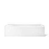 Avec 72 In. X 36 In. Alcove Bath, Left Drain
