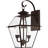 9in 2-Light Outdoor Wall Lantern, Clear Beveled Glass, Pendant Lighting Fixture-101230746