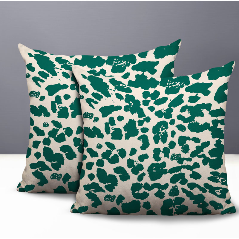 Coussin intérieur / extérieur Lexy, 18x18, Emerald