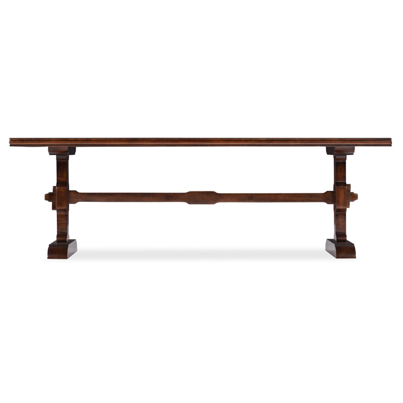 Charleston Brown Walnut Rectangular Coffee Table with Storage