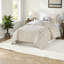 Ensembles de literie en microfibre douce, confort métallique moderne simple TG