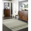 Canyon Cotton Striped Area Rug in Gray-176789161