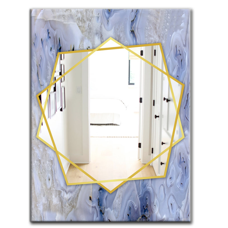 Miroir mural Agate, H 39,4 po x l 29,5 po
