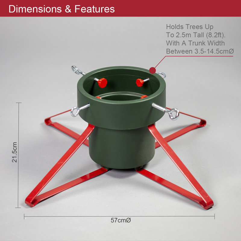Live Tree Stand For Max. Tree Height