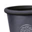 Rustic Style Rolled Rim Vase Planter-32389893-32389894