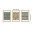 "William William Posters", ensemble de 3 toiles encadrées par The Art Institute of Chicago