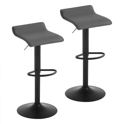 Figgers Upholstered Counter Stool with Metal Frame