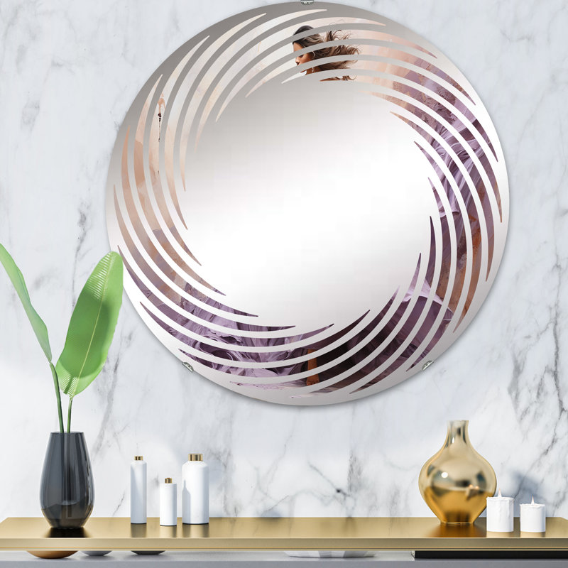 Cledus Circle Mirror, 31.4" x 31.4"