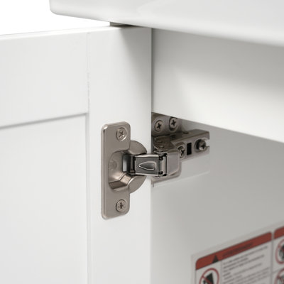 Meuble-lavabo 20,3 po avec comptoir en céramique