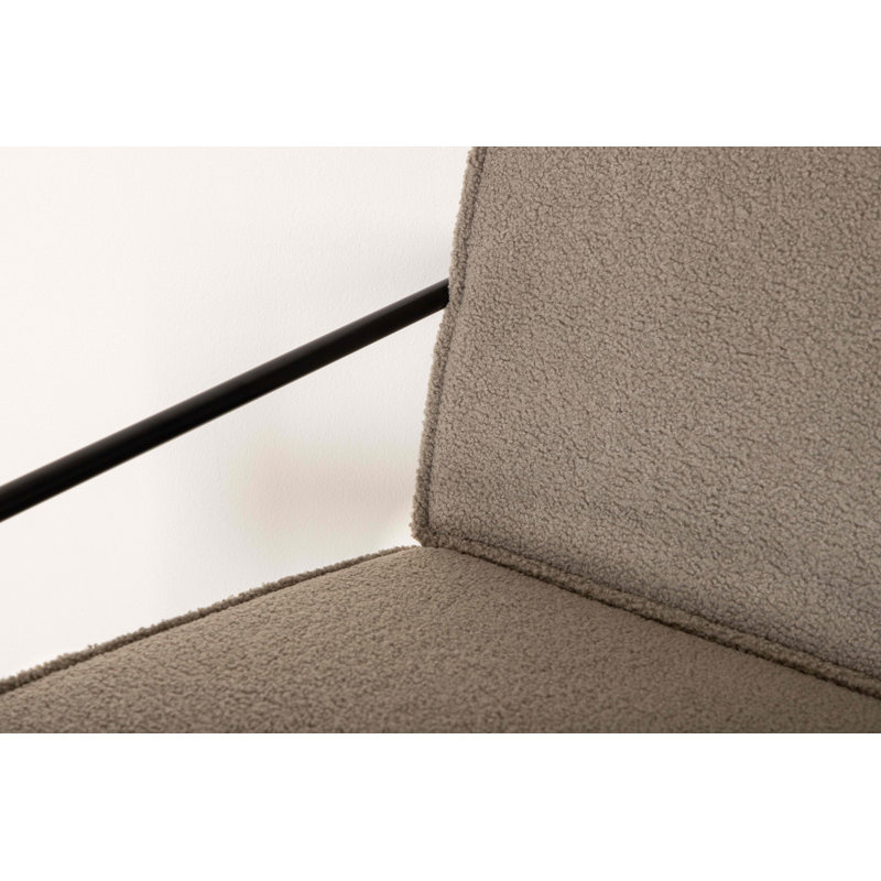 Hiyan Upholstered Armchair, Grey