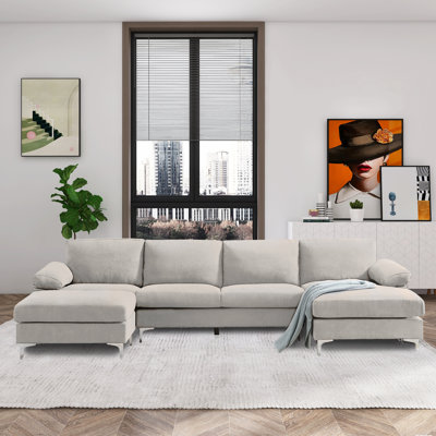 Canapé modulaire réversible avec repose-pieds Landover