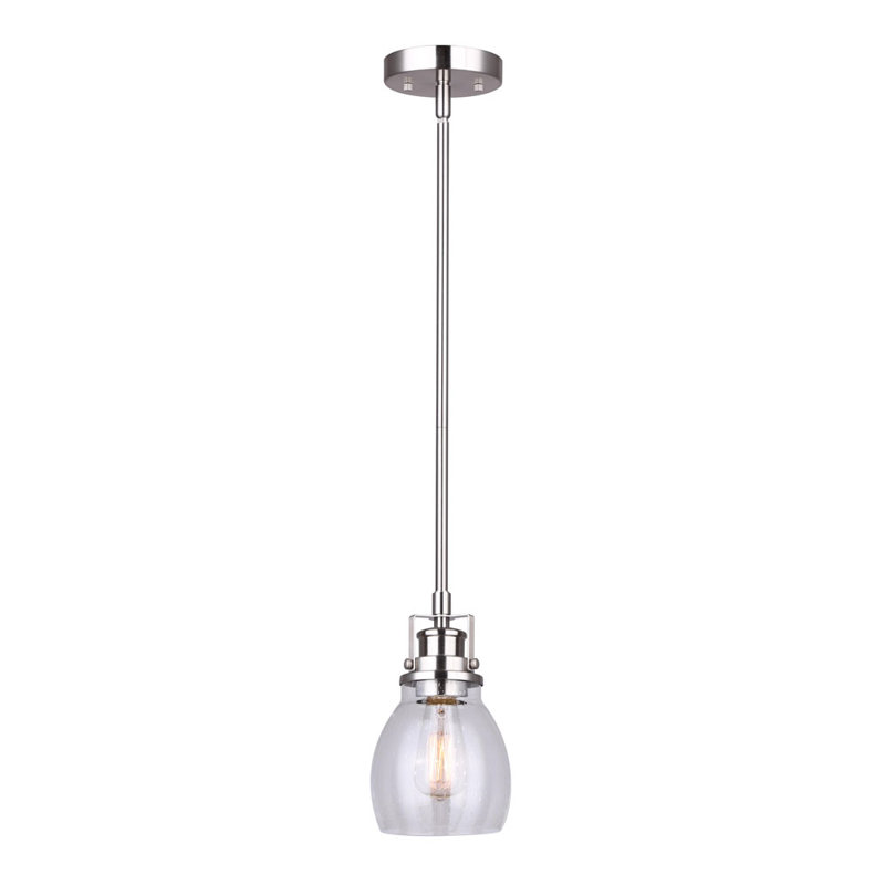 Luminaire suspendu Wilhelm, Nickel brossé