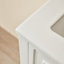 Meuble-lavabo autoportant simple avec lavabo