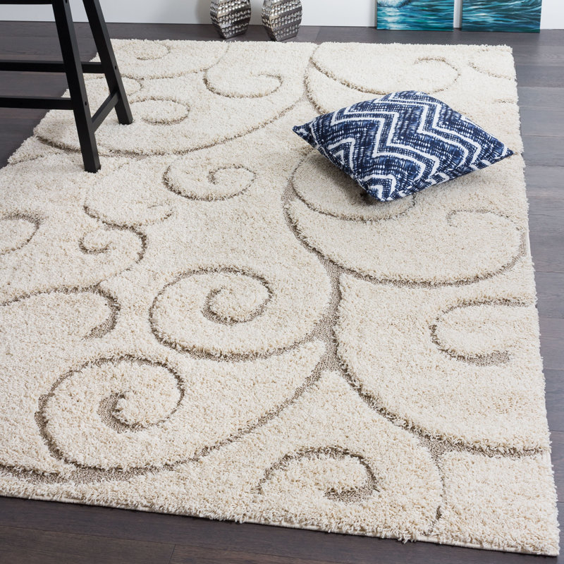 Tapis crème Allaire, Rectangle 3 pi 11 po x 5 pi 7 po