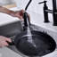Robinet de cuisine avec douchette extractible encastrée