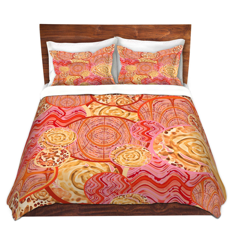 Ensemble de housse de couette DiaNoche pour lit simple en microfibre par Susie Kunzelman