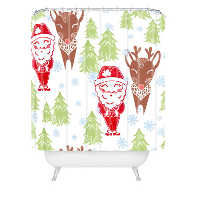 Floral Shower Curtain