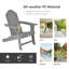 Chaise Adirondack de patio en plastique-70268104