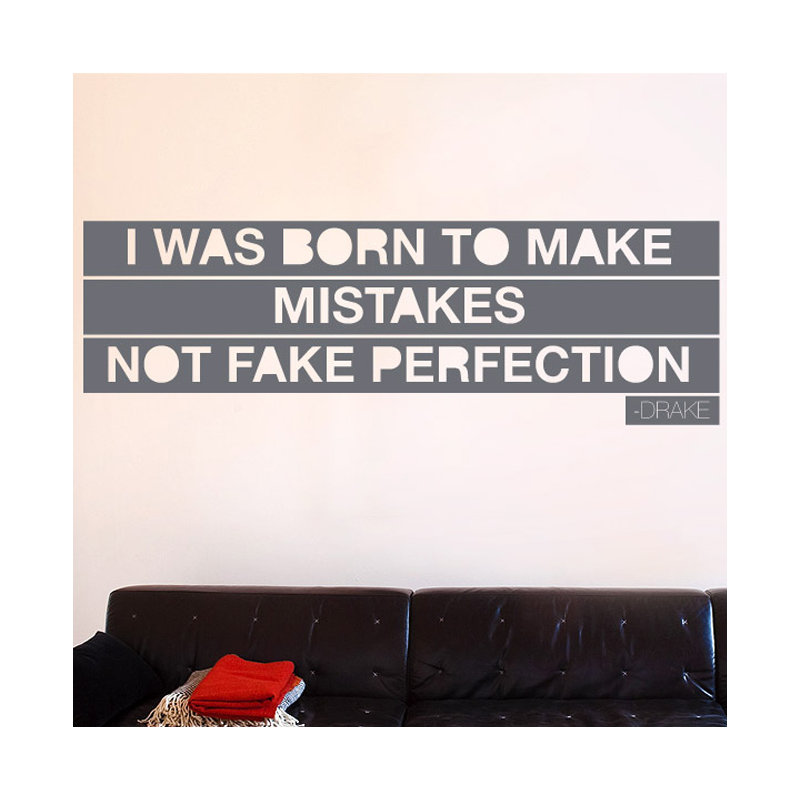 Wall Decal, Grey, Large