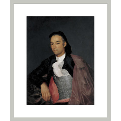 Portrait of the Matador Pedro Romero by Francisco de Goya -Framed Giclee Print