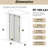 Single Sliding Shower Door With 1/4" (6 Mm) Clear Tempered Glass, Proof Film, Stainless Steel Handle And Square Tube Track, Brushed Gold, American Style For Bathroom, Large Wheels Smooth Easy