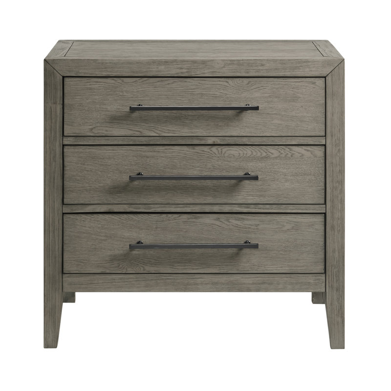 Table de chevet Brentson, Gris