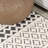Hiiaka High-Low Modern Trellis Geometric Cream/Black Indoor/Outdoor Rug-1966882674