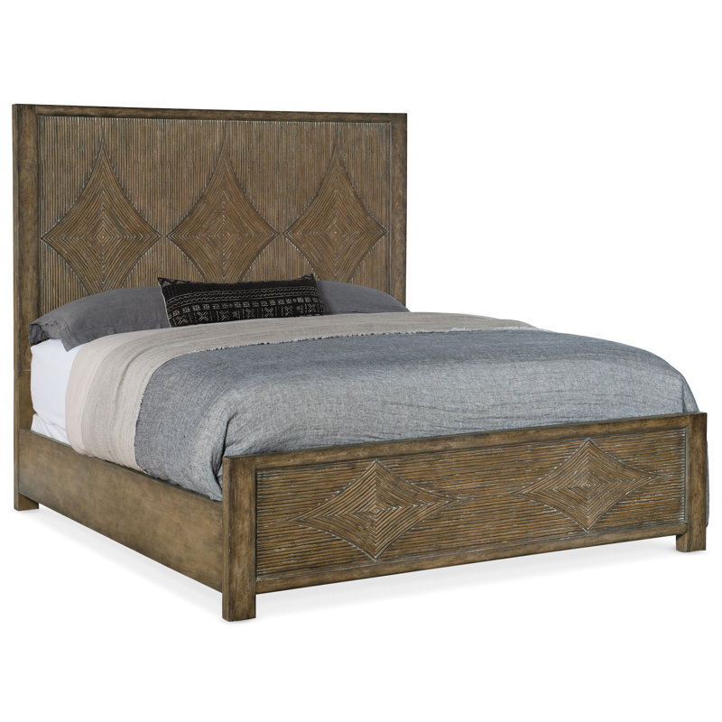 Sundance King Panel Bed, King, Brown
