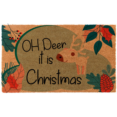Non-Slip Christmas Outdoor Doormat