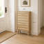 Armoire à chaussures 23,5 po L 23,6 po Mid-Century-1263837322