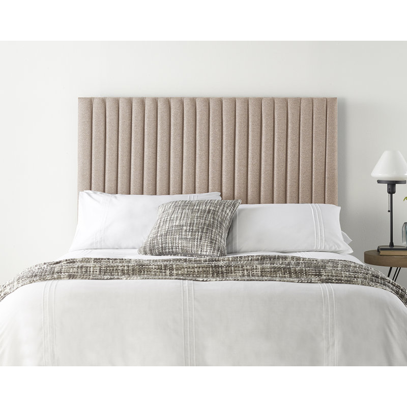 Hampton Upholstered Headboard, Single (3'), Natural