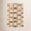 Mosaic Blue Handwoven Jute Rug-78142779