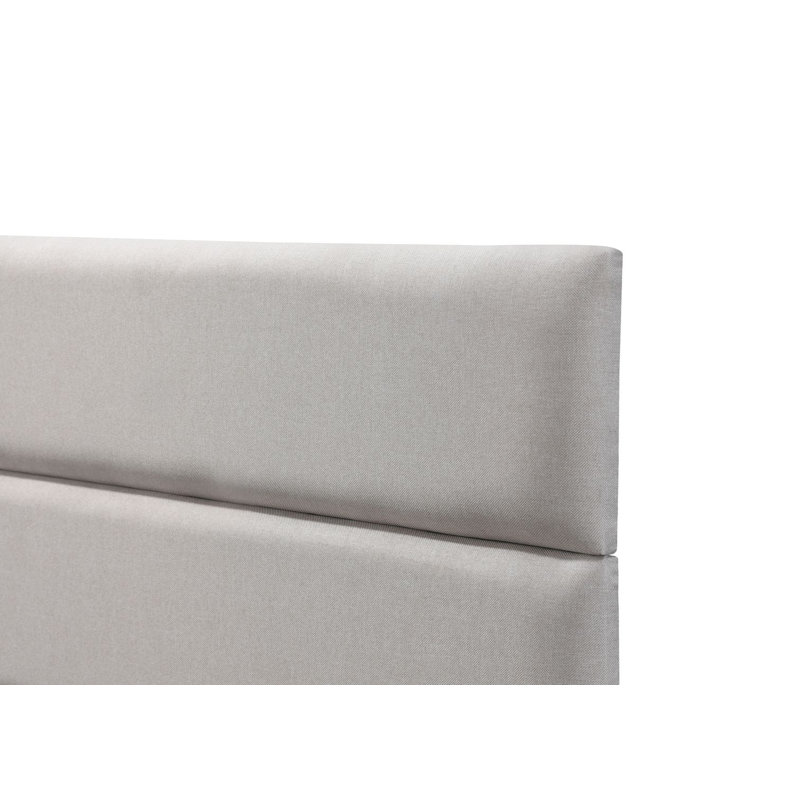 Upholstered Bed, Queen, Sand Beige
