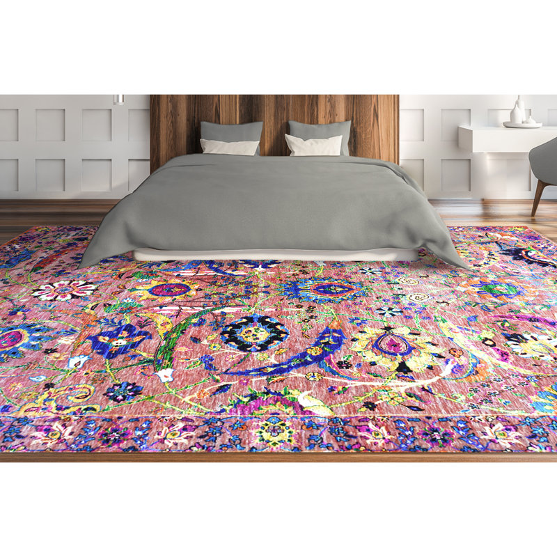 Oriental Area Rug, Rectangle 9' x 12'