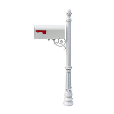 Aluminum Post Mounted Mailbox