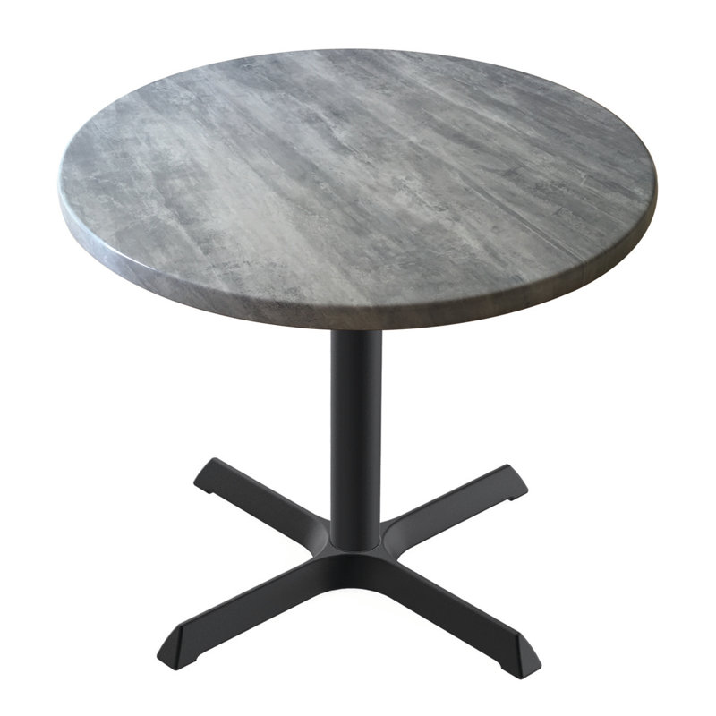 30" Tall, Indoor/Outdoor Table, Graystone, 36" L x 36" W