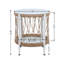 Table d'appoint d'extérieur 17,32 po Bohemian Garden