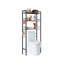 Iron Freestanding Over The Toilet Storage