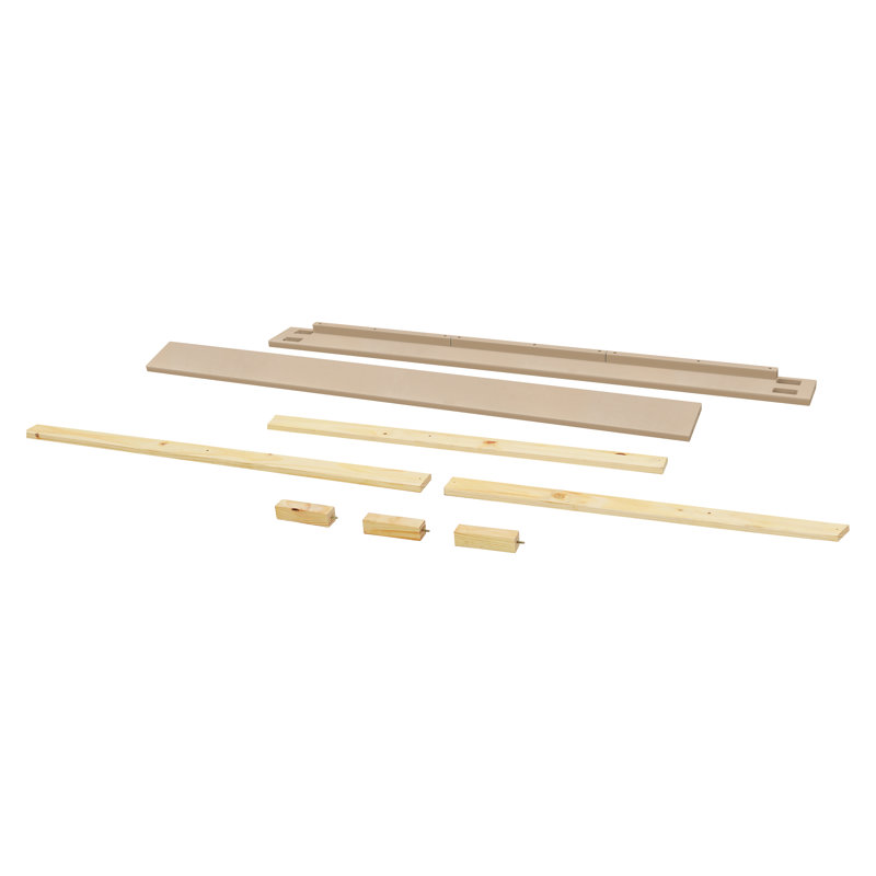Full Size Bed Conversion Kit, Beige