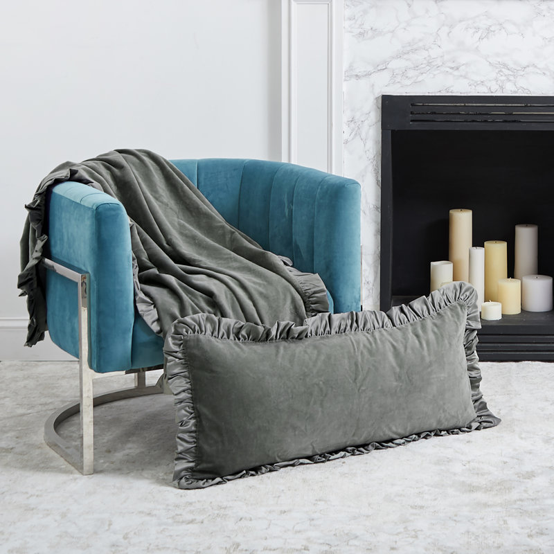 Ishana Silver Sage Throw Pillow