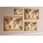 Wall Mounted cork board with print home decor message pin boards home office bulletin board ideas Old world map