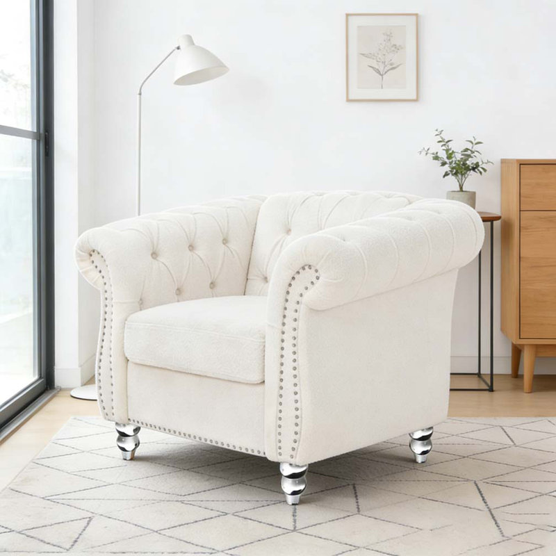 Chaises d'appoint, Blanc