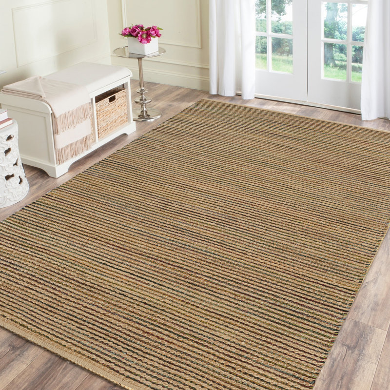 Morency Striped Indoor Rug, Rectangle 7'9" x 9'9"