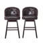 Tabouret de bar pivotant à 360 degrés-336643253