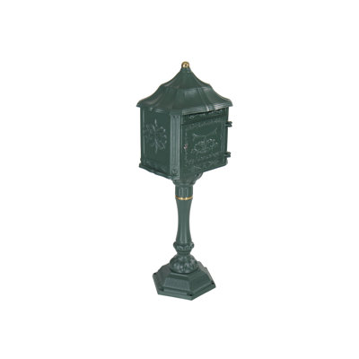 Aluminum Post Mounted Mailbox